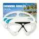 SCHILDKRÖT Erwachsenen-Schwimmbrille Java, schwarz