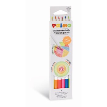 PRIMO Minabella Buntstift 6er Neon