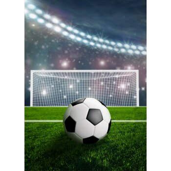 Kuscheldecke / Fleecedecke 100 x 140 cm Fußball