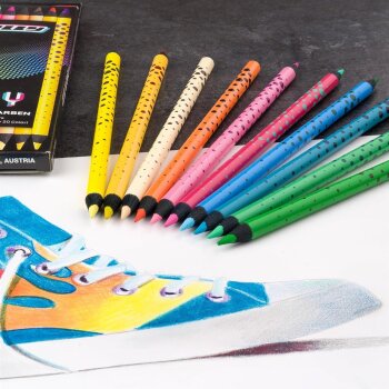 JOLLY Buntstifte „NEXT GENERATION“ CRAZY 10er Set (20 Farben)