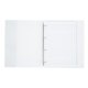 oxybag Notiz-Ringbuch A5 100 Blatt liniert White Leaves