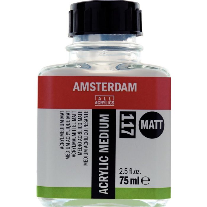 AMSTREDAM médium pre akryl - matné 017 - 75 ml