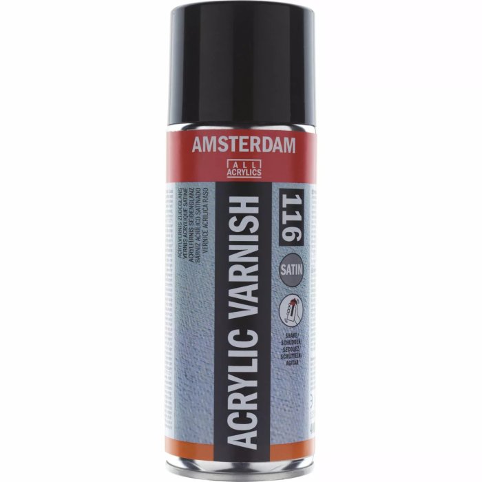 AMSTERDAM akrylový lak so saténovým leskom v spreji 116 - 400 ml