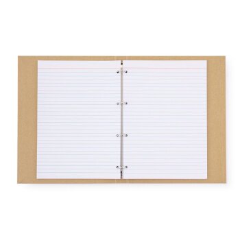 oxybag Ringbuch 4-Ring DIN A4 100 Blatt liniert KRAFT
