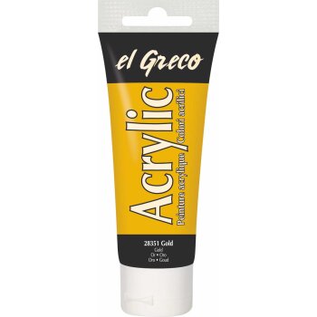 KREUL el Greco Acrylic Gold 75 ml Tube