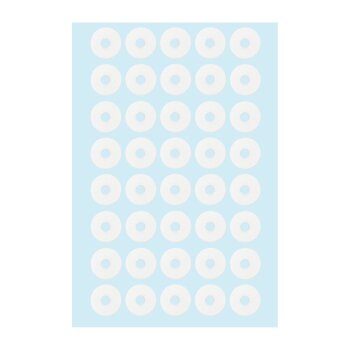 herlitz Lochverstärkungsringe, 13 mm, weiß 240...