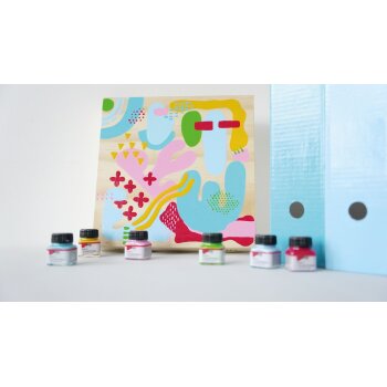 KREUL Acryl Glanzfarben Set Color Living 6 x 20 ml