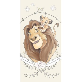 Strandtuch / Badetuch Disney König der Löwen Simba