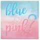 Party Servietten 33 x 33 cm 16 Stück "Babyparty" blue or pink?