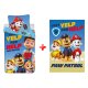 Bettwäsche-Set 140 x 200 + Fleecedecke 100 x 150 "Paw Patrol" Yelp