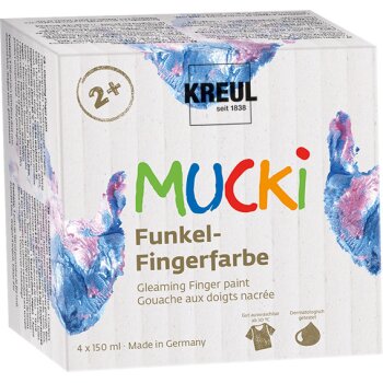 KREUL MUCKI prstová farba - trblietavá -...