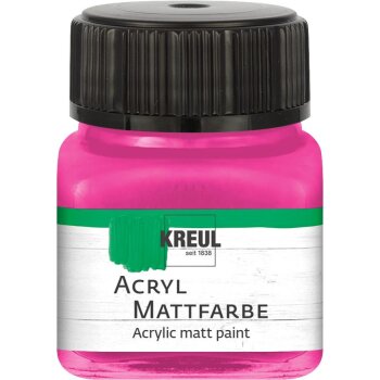 KREUL akrylová matná farba - ružová...