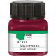 KREUL akrylová matná farba - vínovočervená - 20 ml