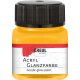 KREUL Acryl Glanzfarbe Dunkelgelb 20 ml