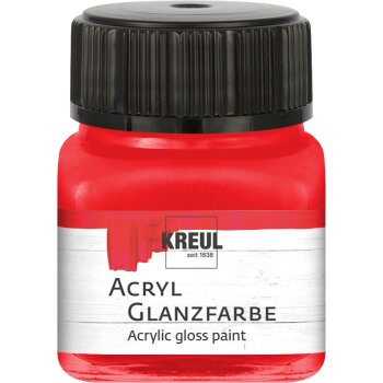 KREUL Acryl Glanzfarbe Rot 20 ml
