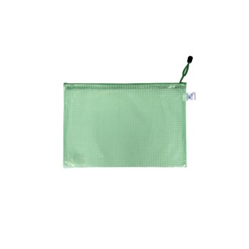 oxybag Reißverschluss-Tasche DIN A5 MESH grün