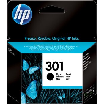 HP 301 Schwarz Druckerpatrone (CH561EE)