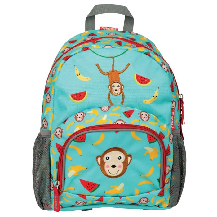 DONAU Kinderrucksack Affe