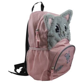 DONAU Kinderrucksack Plüsch Katze
