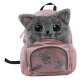 DONAU Kinderrucksack Plüsch Katze