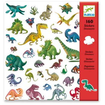 DJECO Sticker Dinosaurier 160 Stück