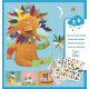 DJECO Basteln mit Sticker Tiere gestalten