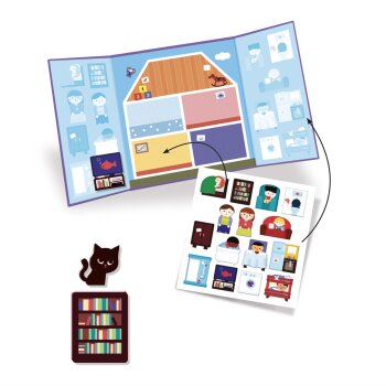 DJECO Stickeralbum Haus