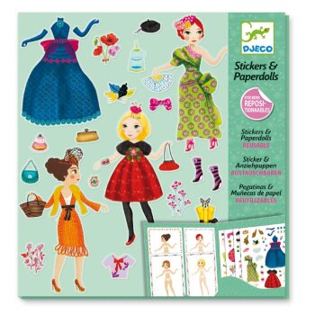 DJECO Stickeralbum Elegant