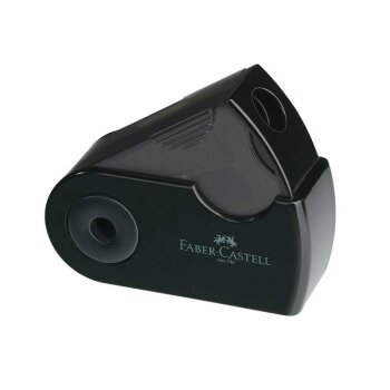 FABER-CASTELL Einfachspitzdose SLEEVE Mini schwarz