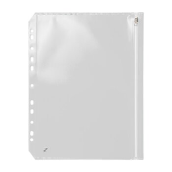 oxybag Dokumententasche mit Eurolochung A4 transparent