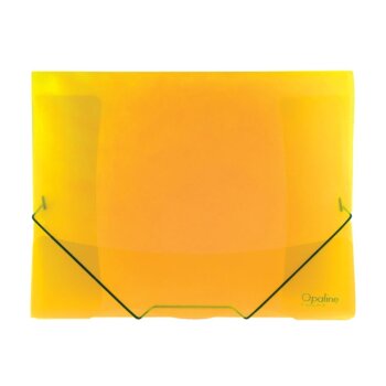 oxybag Dreiflügelmappe A4 mit Gummizug OPALINE gelb