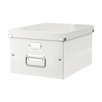 LEITZ Ablagebox Click & Store WOW, DIN A4, weiß