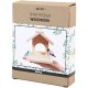 Creativ Company Vogelhaus – 1 Stk, H 12,5 cm, T 14,5 cm, B 11,5 cm