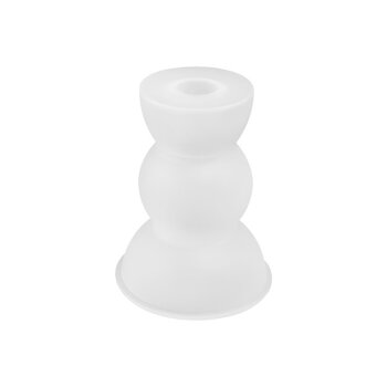 HobbyFun Silikonform Kerzenhalter V, 8,5 x 5,5 cm