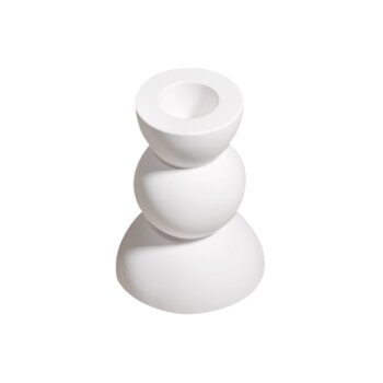HobbyFun Silikonform Kerzenhalter V, 8,5 x 5,5 cm