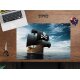 CYD Schreibtischunterlage premium Vinyl 60 x 40 cm Piratenschiff