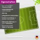 CYD Schreibtischunterlage premium Vinyl 60 x 40 cm Fussballfeld