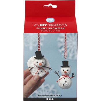 creativ company DIY Christmas - Funny Snowmen