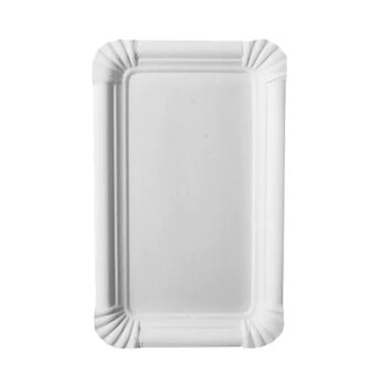 PAPSTAR Papp-Teller "pure" eckig, 110 x 175 mm,...