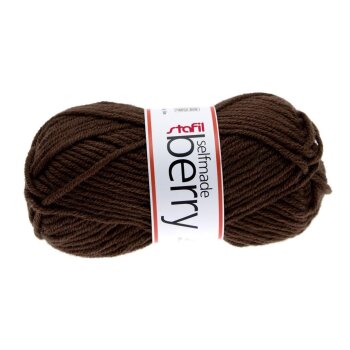 stafil Wolle berry Selfmade 50g 55m dunkelbraun
