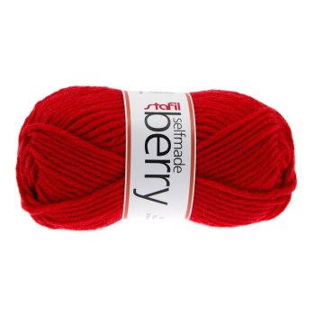 stafil priadza Berry Selfmade 50g 55m – červená