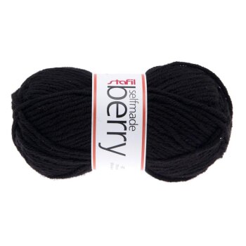 stafil Wolle berry Selfmade 50g 55m schwarz