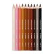 JOLLY Classpack-Holz X-BIG Hautfarben, inkl. Gold & Silber, 144er
