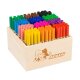 JOLLY Classpack drevený box Booster XL Nature základné farby, 144 ks