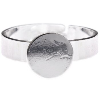 RICO Design Ring größenverstellbar mit runder...