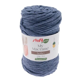 stafil My Macramé boho 250 g 70 m indigoblau
