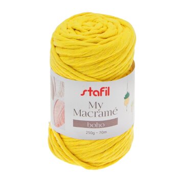 stafil My Macramé boho 250 g 70 m žlté