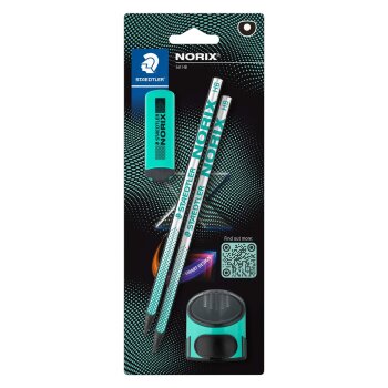 STAEDTLER NORIX Bleistiftset 4-teilig french green