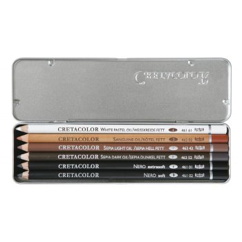 CRETACOLOR Zeichstifte-Set Fettstifte (Oil Pencils)