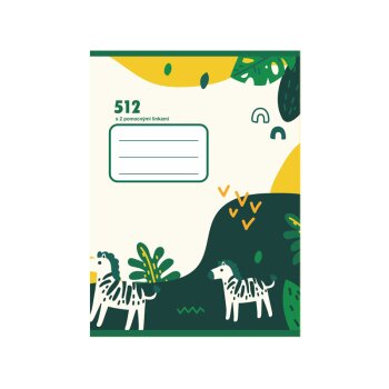 MIRA Schulheft A5 liniert 16 mm mit 2 Hilfslinien 10...